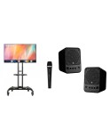 Pack écran 55 " + enceinte + micro main