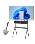 Pack visioconférence Ecran 55" + barre de son + bouton de conférence sans fil