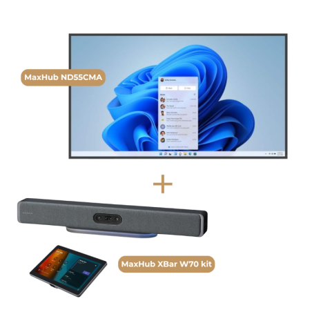 Pack visioconférence avec tablette MTR - Maxhub W70