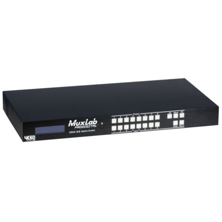 Muxlab 500443 Matrice de commutation HDMI 8x8