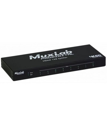 Muxlab 500427 Distributeur HDMI 1x8, 4K/61